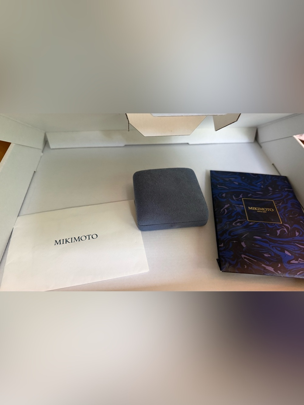 Mikimoto AAA Akoya Pearl 18K White Gold SINGLE Stud Earring 6-6.5mm Box - Picture 3 of 11
